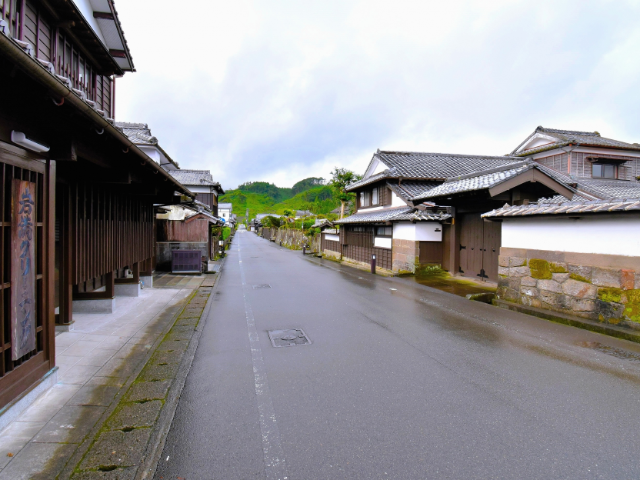 飫肥城_伝統的建築物群保存地区の町並み01