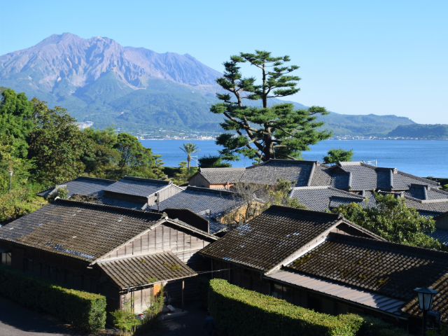 鹿児島城_仙巌園内の磯御殿01