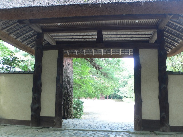 伊賀上野城 伊賀流忍者屋敷の入口