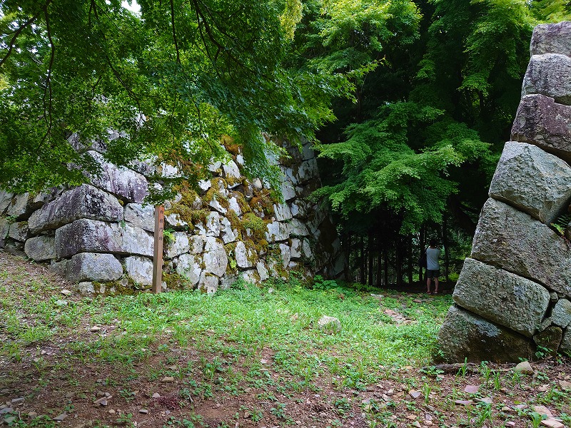 津和野城 西櫓門跡