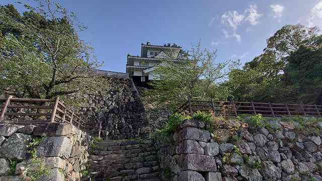 吉田城 鉄櫓と北多門の石垣07