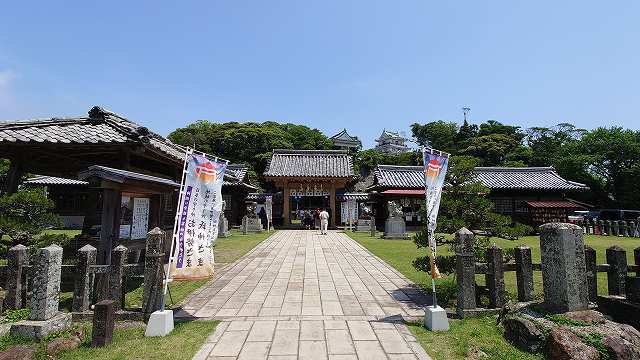 平戸城 亀岡神社05