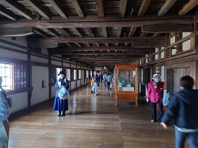 姫路城 天守群の渡廊下