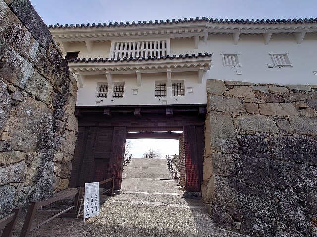 姫路城 ぬの門