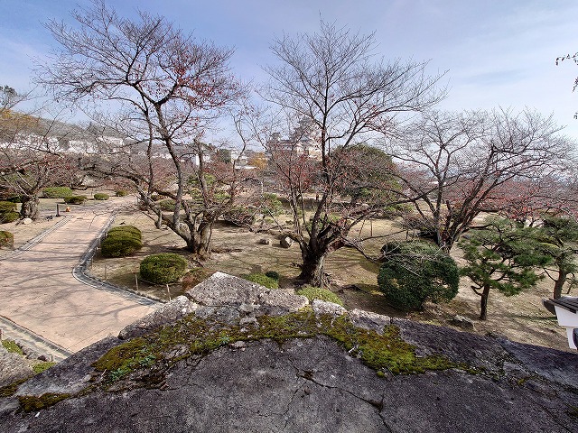 姫路城 西の丸(百間廊下から見た)