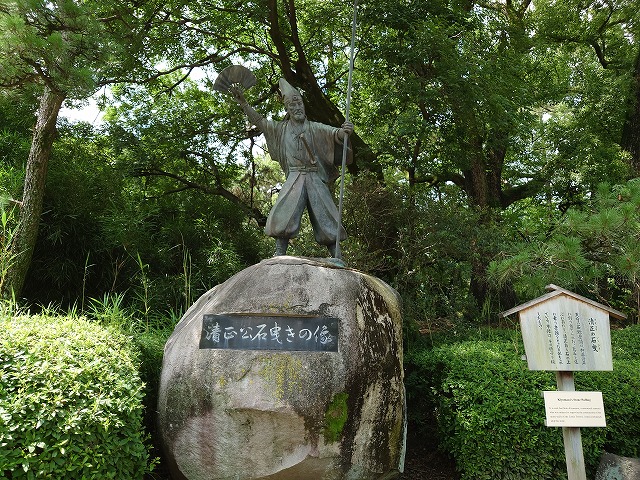名古屋城 加藤清正公の石曳き像