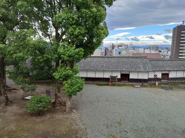 熊本城 東竹の丸の櫓群