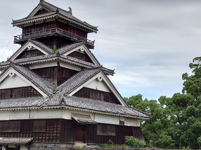 熊本城 宇土櫓(平左衛門丸から見た)