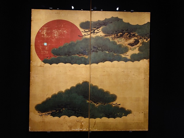 熊本城 天守内部の屏風