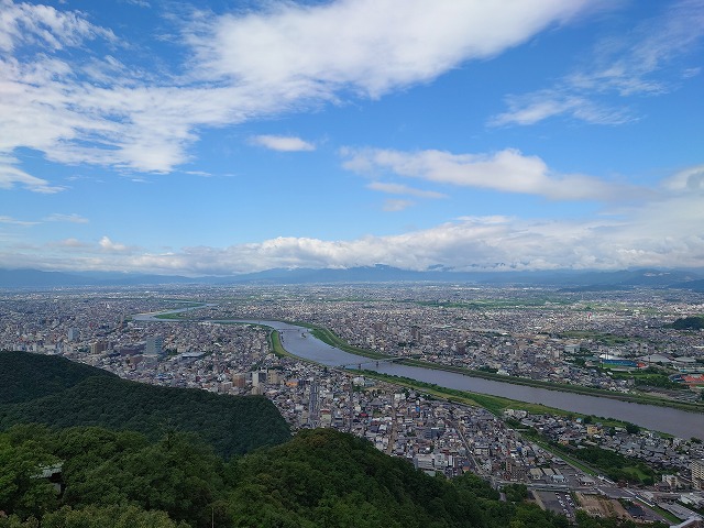 岐阜城 展望台からの眺め