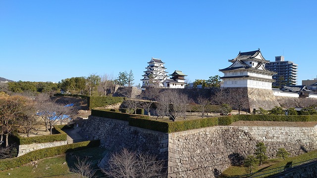 福山城 伏見櫓(城南西側から見た)