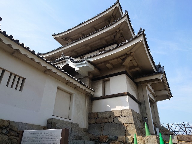 高松城 月見櫓(三の丸からの眺め)