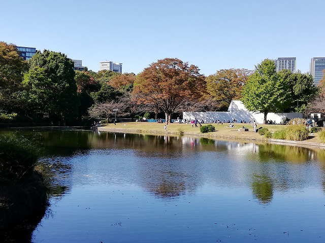 江戸城 北の丸公園内 中の池