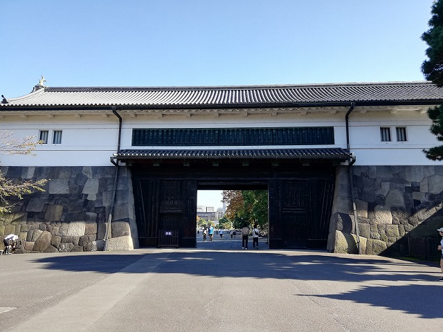 江戸城 桜田門(虎口から見た)