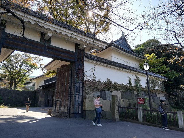 江戸城 田安門の櫓門