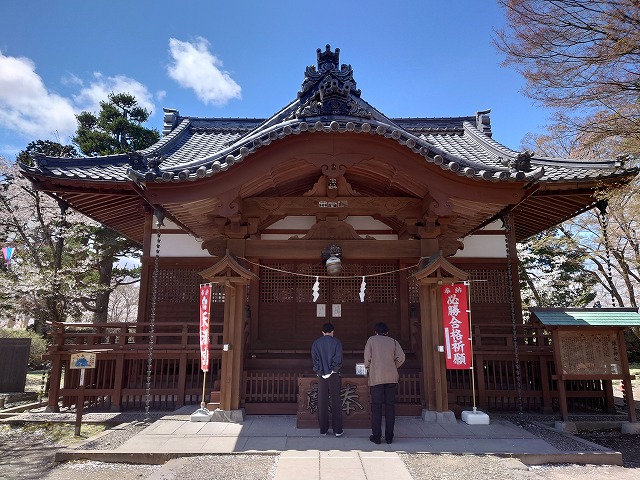 小諸城 懐古神社(本丸内)
