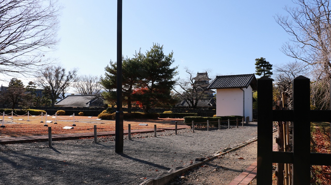 松本城 二の丸御殿跡