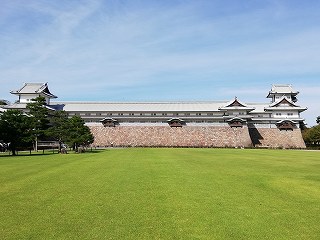 金沢城 五十間長屋と菱櫓、橋爪門続櫓