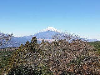 山中城 西櫓から見た富士山