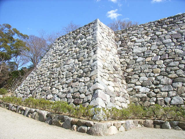 松阪城 きたい丸石垣