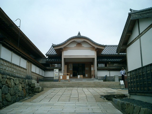篠山城 大書院(二の丸入口付近、正面).