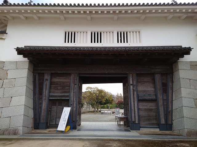 赤穂城 本丸の櫓門