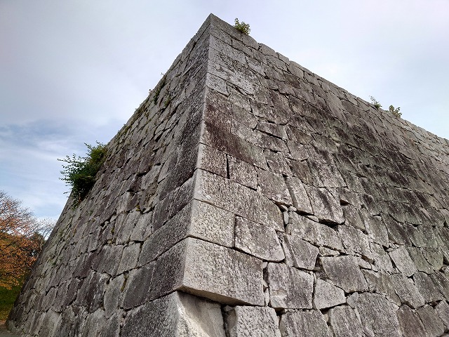 赤穂城 天守台の石垣