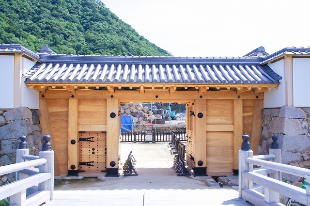 鳥取城 中の御門