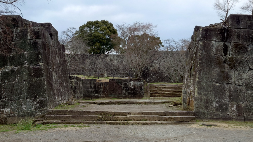 岡城_太鼓櫓跡01