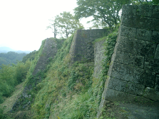 岡城_三の丸石垣01
