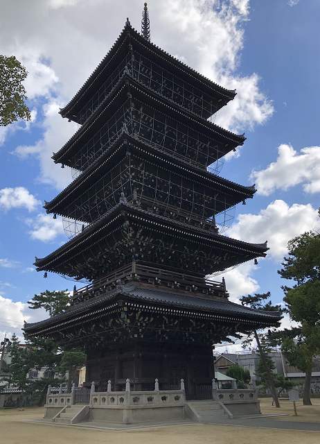 総本山 善通寺の五重塔