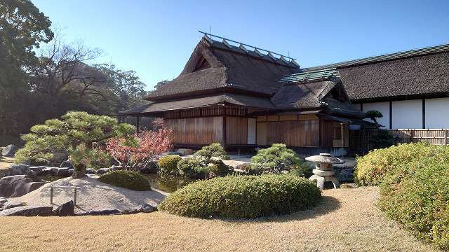 岡山城_後楽園_延養亭09