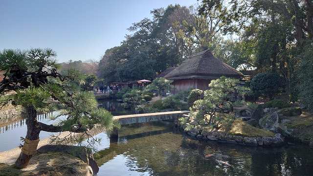 岡山城_後楽園_廉池軒01