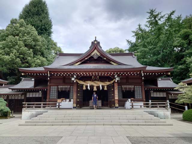 熊本城 水前寺公園、出水神社の社殿