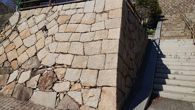 福山城_鞆の浦_鞆城跡石垣01