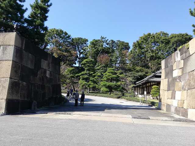 江戸城 中之門跡