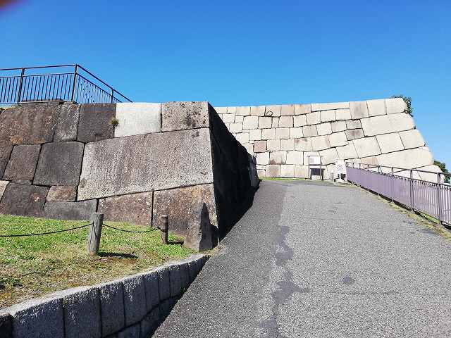 江戸城 天守台登城坂
