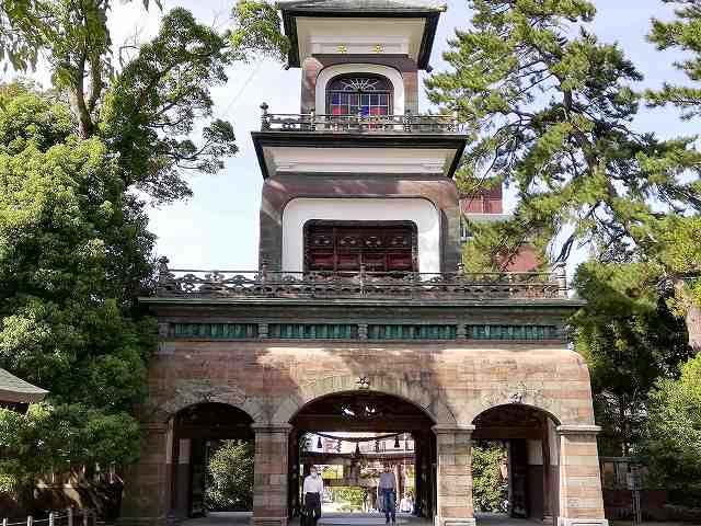 尾山神社 神門