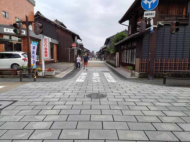 犬山城 本町通中心部