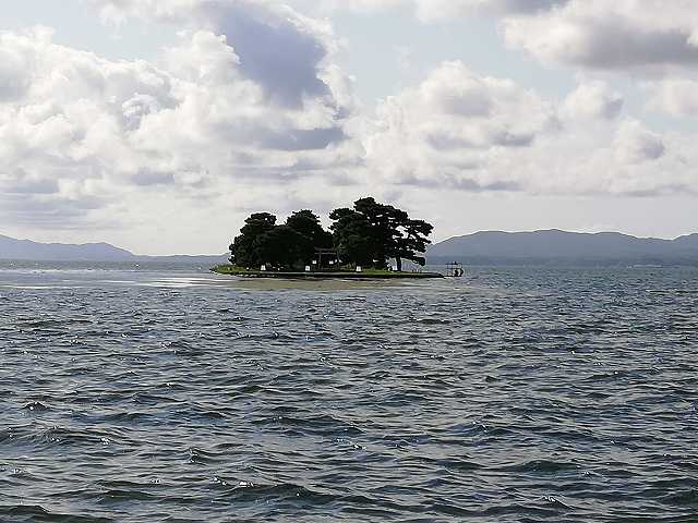 松江宍道湖の嫁ヶ島